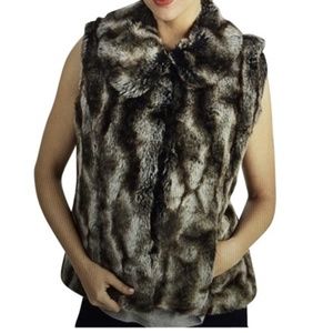 Rachel Zoe Faux Fur Indie Sleeze Vest
